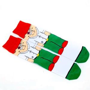 Family Guy Peter Griffin Custom CartoonNetwork Crew Socks One Size Unisex